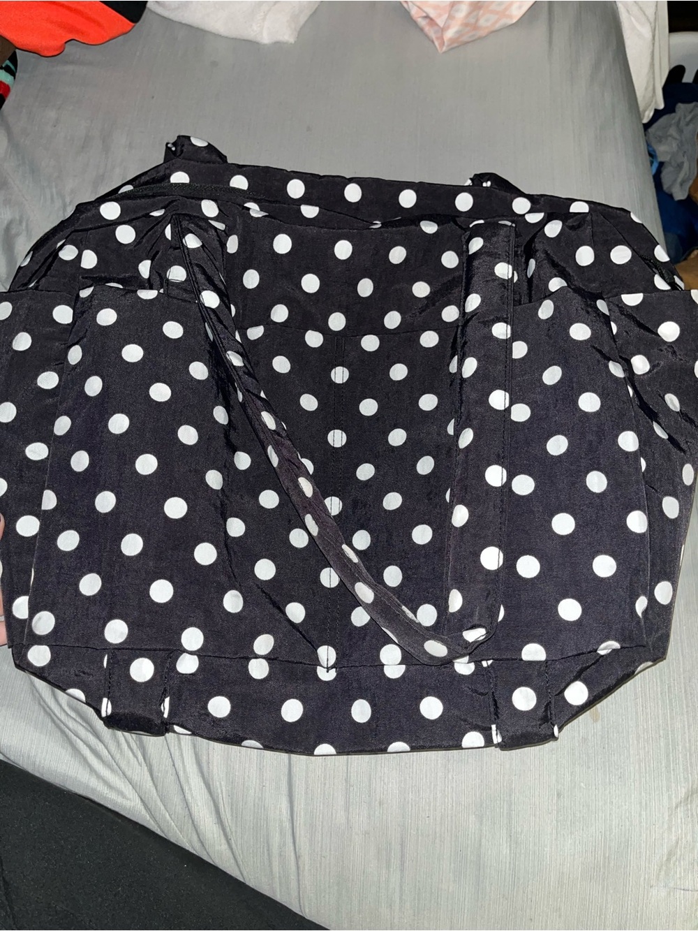 Baggu Black Polka Dot Small cloud